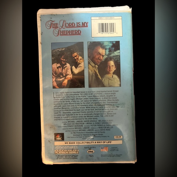 THE LORD IS MY SHEPHERD VHS - Picture 3 of 3
